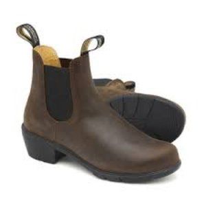 BLUNDSTONE Women'S Elastic Sided Heel in Rustic Brown SIZE 6.5